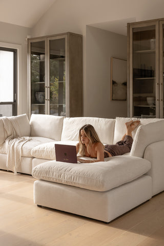 Cali Mark II 4 Piece Chaise - Dune Tide