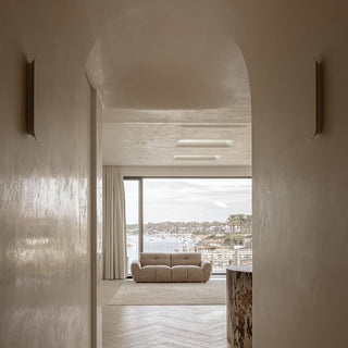 Como Oversized 2.5 Seater Sofa - Pebble