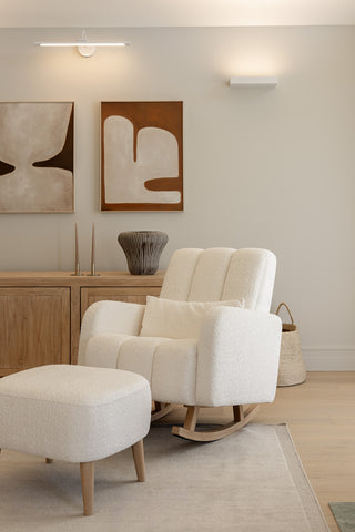 Siesta Rocker - Boucle Arctic