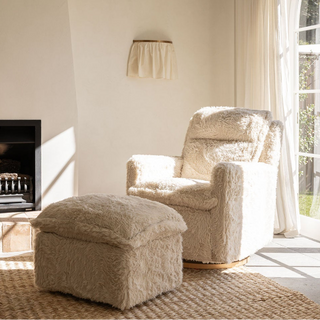 Muse Glider - Faux Fur Honey