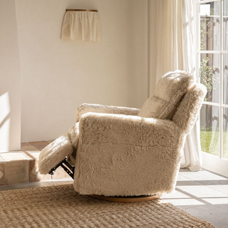 Muse Glider - Faux Fur Honey