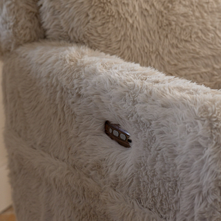Muse Glider - Faux Fur Honey