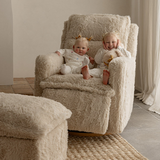 Muse Glider - Faux Fur Honey