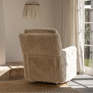 Muse Glider - Faux Fur Honey