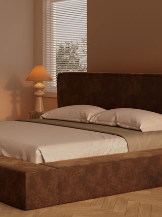 Byron Bed Frame - Mocha